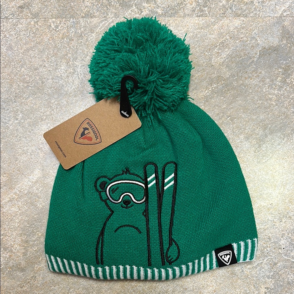 Rossignol Kids Green Beanie
